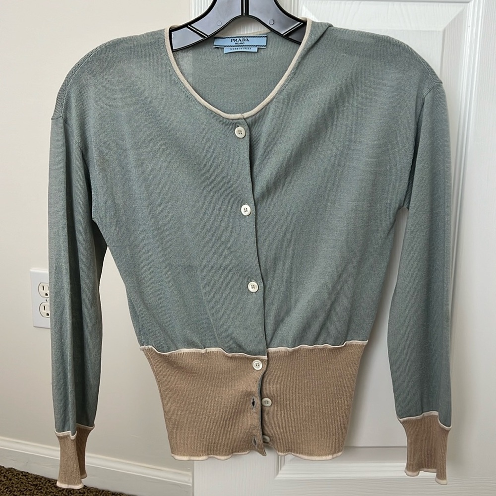 Prada Cardigan Size 38